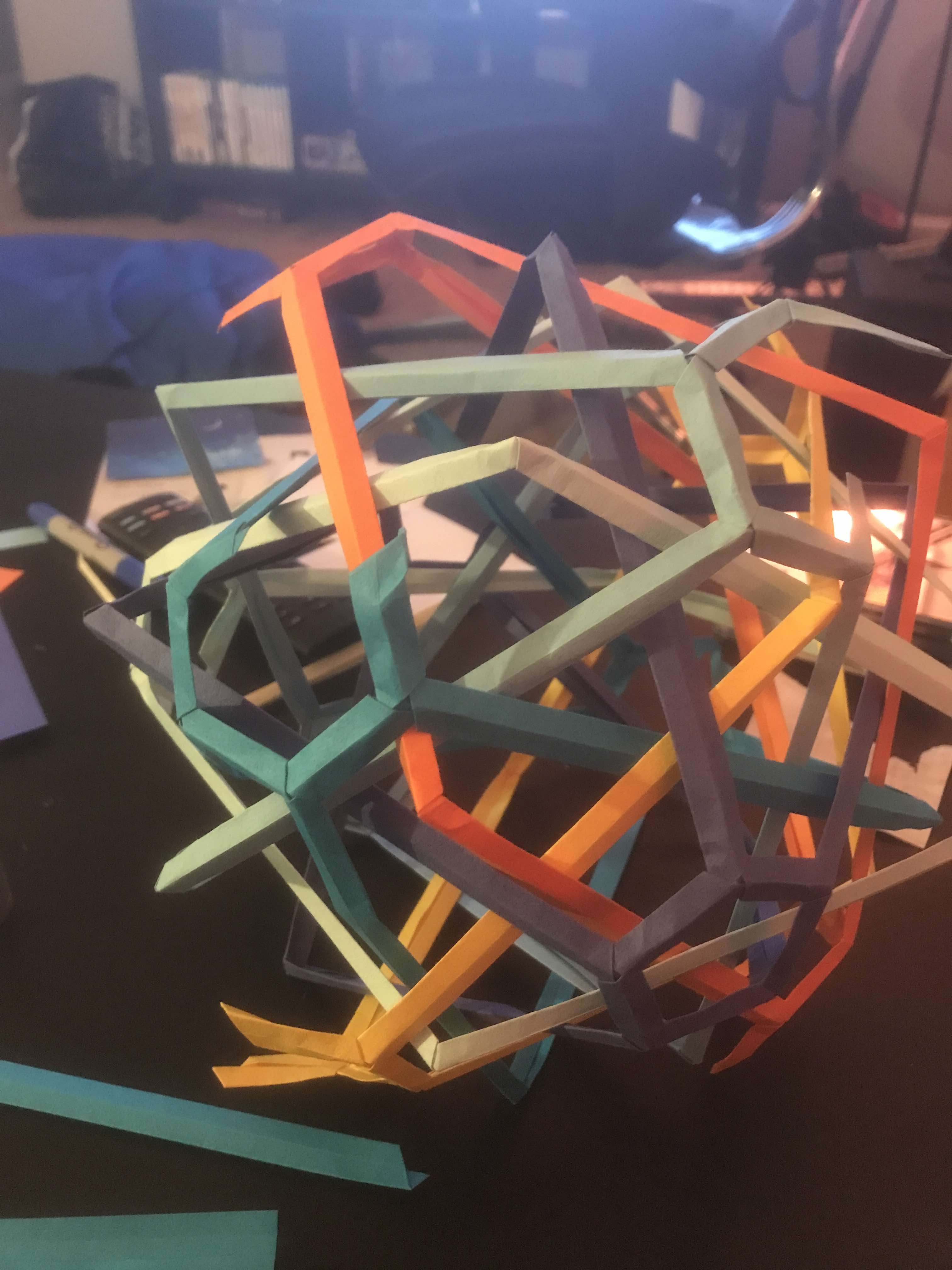 Begin more complicated interweaving